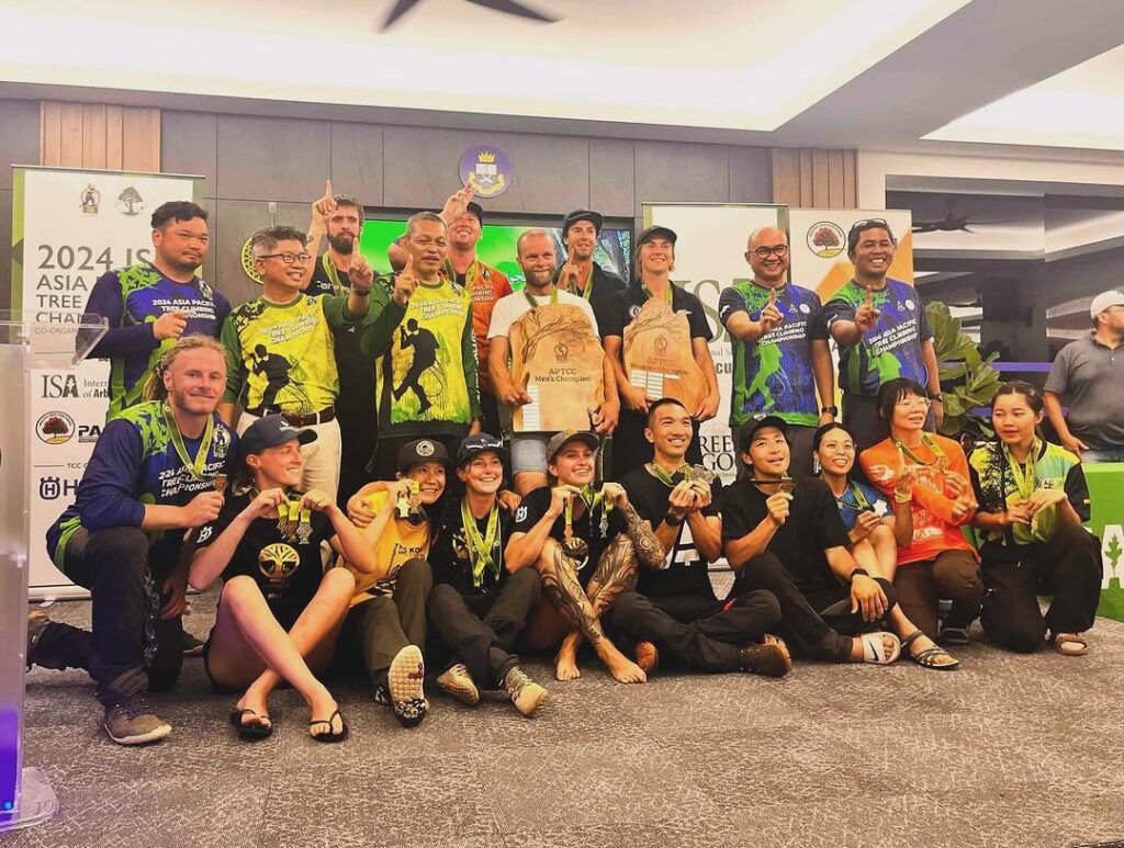 Asian Pacific Tree Climbing Campionship 2024 In Malaysia