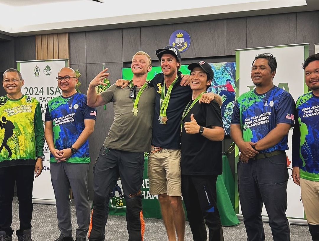 Asian Pacific Tree Climbing Campionship 2024 In Malaysia